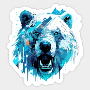 Polar Bear Animal World Predator Wild Nature Wilderness Sticker